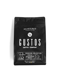 Gustos PREMIUM Coffee - SPECIALTY GRADE COFFEE from the best growers in Puerto Rico by Gustos Cafe - 12 Oz Bag - GROUND COFFEE (Count of 2)