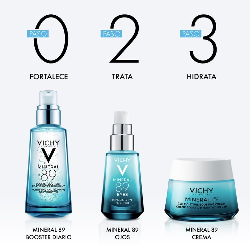 Kit Vichy Hidratación: Minéral 89 Booster + Minéral 89 Contorno