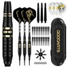 LYCXAMES Darts with Plastic Tip for Electronic Dartboard, Set of