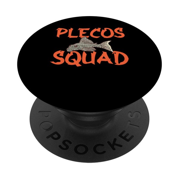 Plecostomus Pleco Fish Aquarium Food Tank Zebra Cave PopSockets with