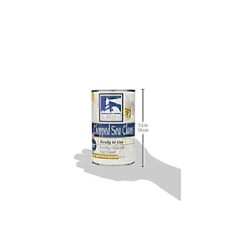 Seawatch Sea Watch, Chopped Sea Clams, 51oz