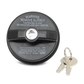 Locking Gas Cap 77300-47020 for Chevy Colorado Impala Malibu Equinox Camaro, Toyota Tacoma Tundra Corolla Sienna, Honda Accord Civic CRV HR-V Pilot, Nissan Pathfinder Sentra Replace 10504 Fuel Cap