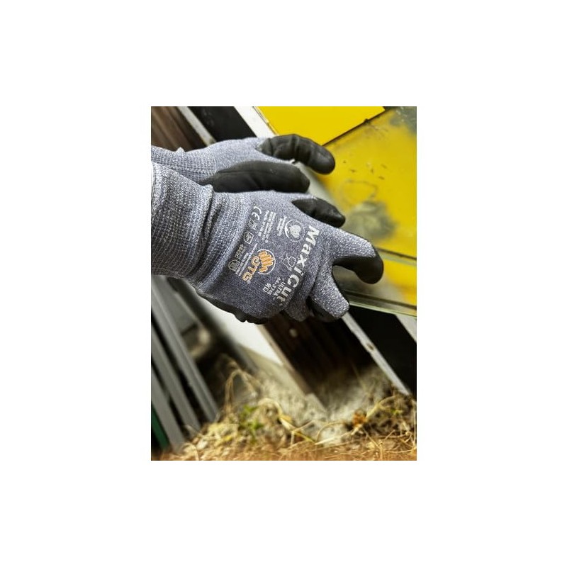 ATG 44-3745/07 Safety and Work Wear Gloves, Blue, Size S