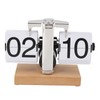 Retro Digital Flip Down Clock Flip Desk Clock Mechanical Battery