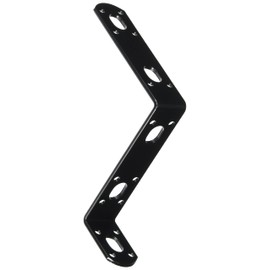 DAIDOHANT 63373 (Reinforced Hardware) Black The Stay Z-Type H-12 [Iron] (W) 25 x (A) 42 x (B) 95 x (C) 100 mm (1 piece)