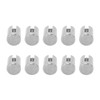 10Pcs Cross Cable Clamps 316 Stainless Steel Railing Wire Rope