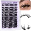 ALICE Lash Clusters Wispy Cluster Eyelash Extensions 168pcs Fluffy Individual