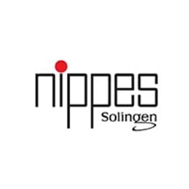 nippes Solingen Professional cuticle scissors with tower tip, 9 cm, scissors with claw straw, curved and hardened tip, addition to any pedicure, manicure set, quality from Solingen