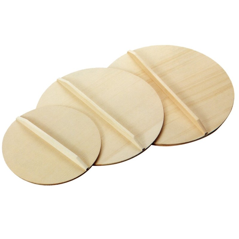 Koyanagi Sangyo 10009 Wooden Drop Lid, 11.8 inches (30 cm),