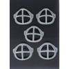 5 pcs Set Face Mask Inner Support Mouth Nose Breathing