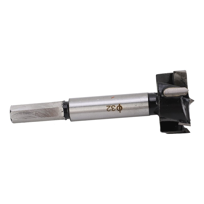 Forstner Drill Bit 32mm 3 Flute 4 Tooth Carbide Hinge