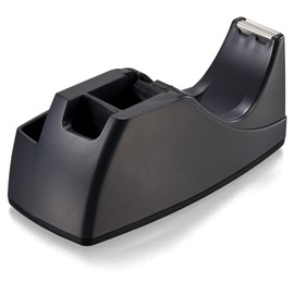 Officemate DeLuxe Tape Dispenser with 3 Extra Storage Compartments