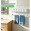 VOTZAAQ Brushed Nickel Towel Bar for Bathroom Wall,Stainless Steel Towel