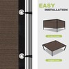 VOXBIN 90% Shade Cloth 12×20 FT with Grommets, Outdoor Sun