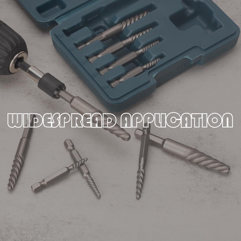 MABLEVI Damaged Screw Extractor Set, Easy Out Bolt Extractor with