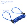 M METERXITY Disc Lock Security Steel Cable - Plastic Coated
