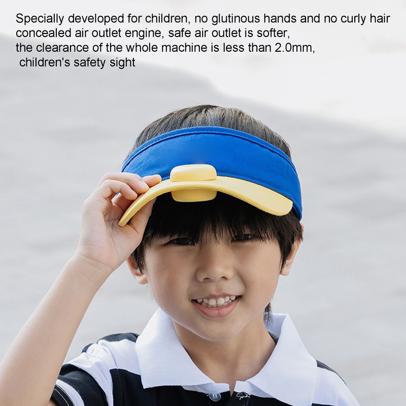 Fan Hat for 6 to 12 Year Old Kids with