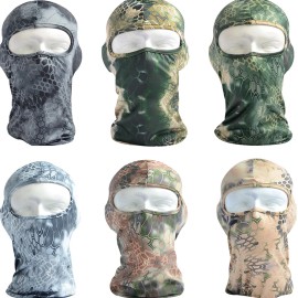 Unbranded Balaclava Face Mask Cover Scarf UV Sun Protection Hat Cycling Camping US FAST - Black, Lycra/Spandex