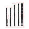 5Pcs Drill Bit Cross Spear Head Hex Shank Drilling Tool