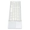 Foldable Bluetooth Keyboard 63 Keys Metal Ultra Thin Mini Folding
