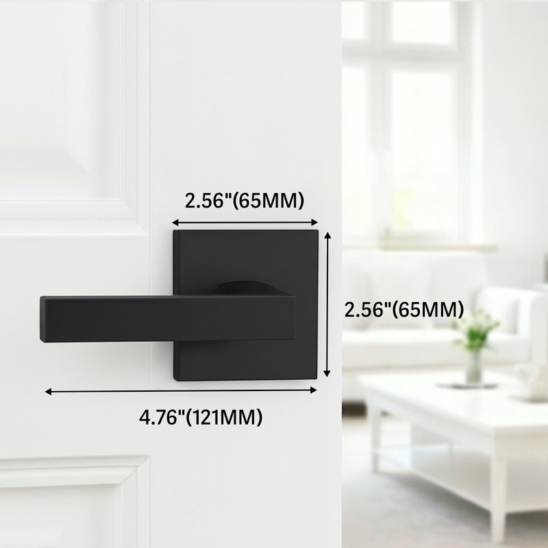 Lockin Entry Door Handle, Universal Door Lever for Front Door