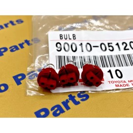 Toyota 3 Toyota Tacoma AC and Heater Faceplate Control OEM Bulb Light 2001-2004 OEM New