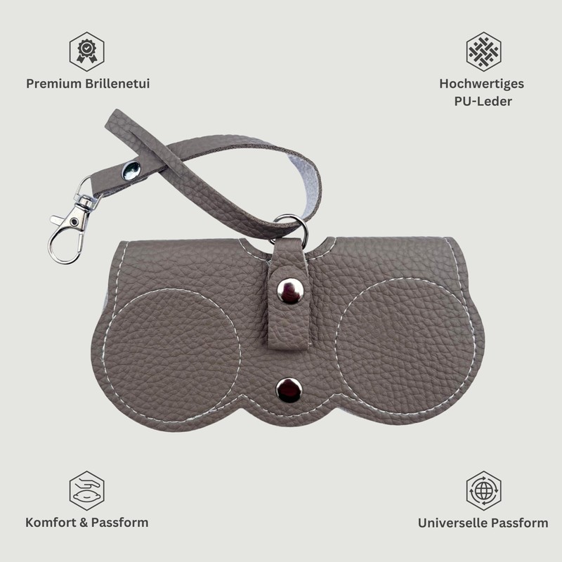 Nounex21 - Premium Sunglasses Protective Case, Portable Glasses Case, Fashion
