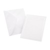 Gartner Studios Blank Cards, White 50 Count