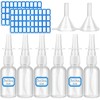 ZHWKMYP 10 Pcs Nasal Spray Bottles, 30ML/1oz Transparent Glass Refillable