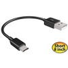 Short MicroUSB Cable Compatible with Your HTC EVO 4G LTE