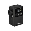Topeak E-Booster Mini with Digital Gauge for Bicycle Tyres, Black