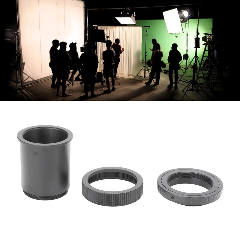 Telescope SCT Adapter M42x0.75mm Telescope Camera Adapter T2 Ring Set