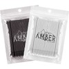 Amber Lash Micro Q-tip Aplicadores de pincel para extensión de