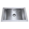 Ruvati 16 x 11 inch Brushed Stainless Steel Rectangular Bathroom