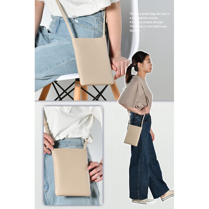 chamo Smartphone Pouch, Smartphone Shoulder, Smartphone Pochette, Women's, Men's, Mini