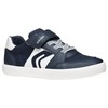 Geox Boys' J Gisli Boy D Trainers, Navy-white