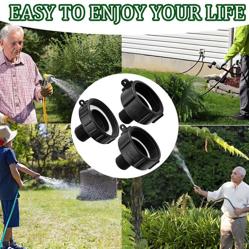 windblowgrass 275 330 IBC Tote Adapter, IBC Tote to Garden