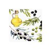 20 Lunch Napkins Olive Oil Branch 33 cm