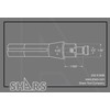 Shars 1/2" R8 Shank Shell Face Mill Arbor Holder for