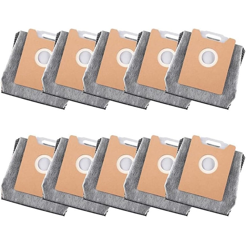 Derborisen Box 10 Pack Dust Bags Replacement Vacuum Bags Suitable