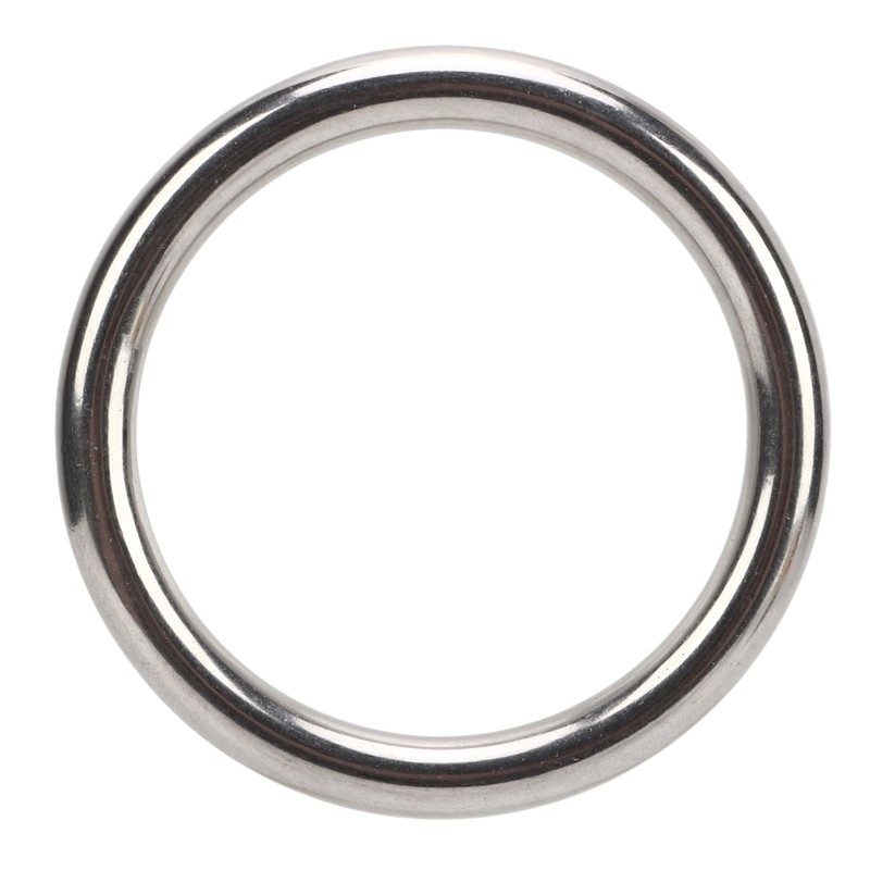 7 Pcs 304 Stainless Steel Metal O Ring Waterproof Rustproof