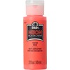 FolkArt Neon Blacklight Acrylic Paint, 2 oz., Red