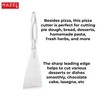 HAZEL Stainless Steel Pizza Cutter with Handle | Spatula with
