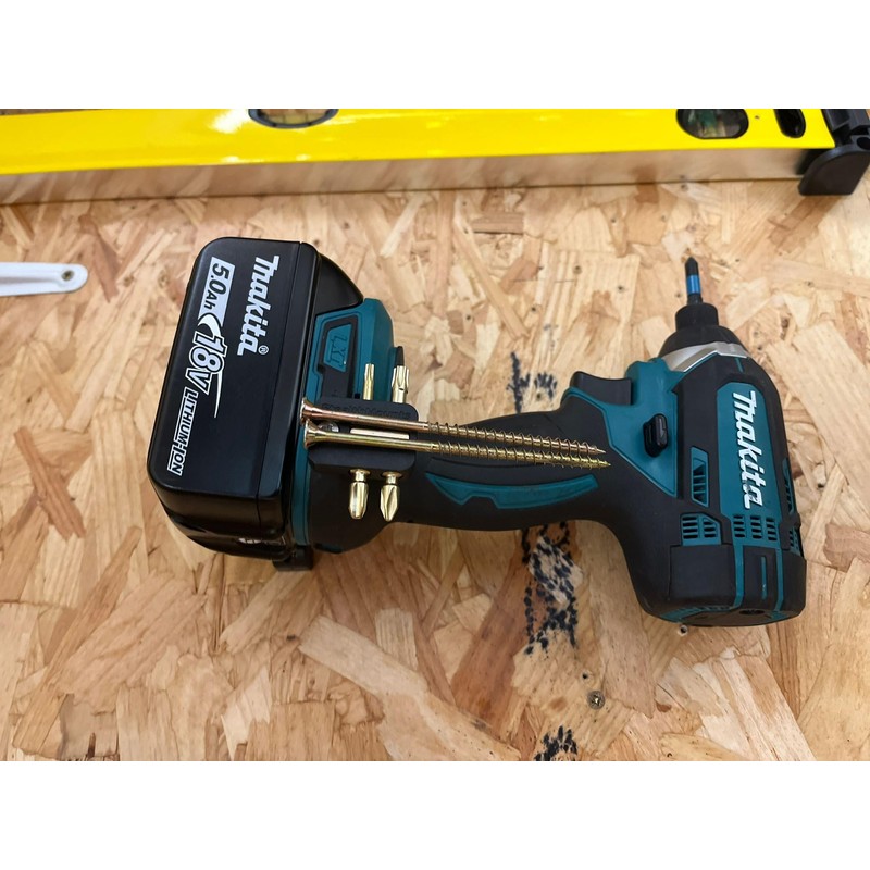 StealthMounts Stubby Black Magnetic Bit Holder Compatible with Makita (2