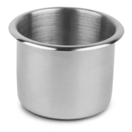 Porta Vasos De Aluminio Pulido 20 Pzas. Medida 11 X 9 X 7cm