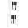 minkissy 2 Sets Mascara Tube Plastic Bottles with Droppers Plastic