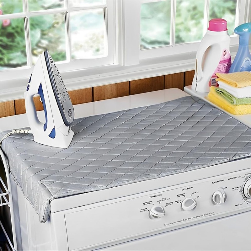 Ironing Blanket, Magnetic Mat Laundry Pad, Portable Travel Ironing Mat,
