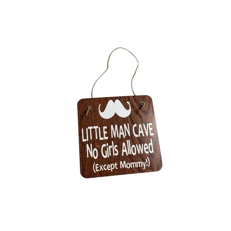 Little Man Cave No Girls Allowed ™ - Mustache -
