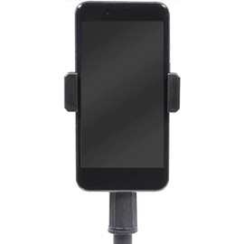 HAC Tabletop Smartphone Stand, HAC2991, Black, Diameter 4.5 x Height 10.4 - 14.4 inches (11.5 x 26.5 - 36.5 cm)