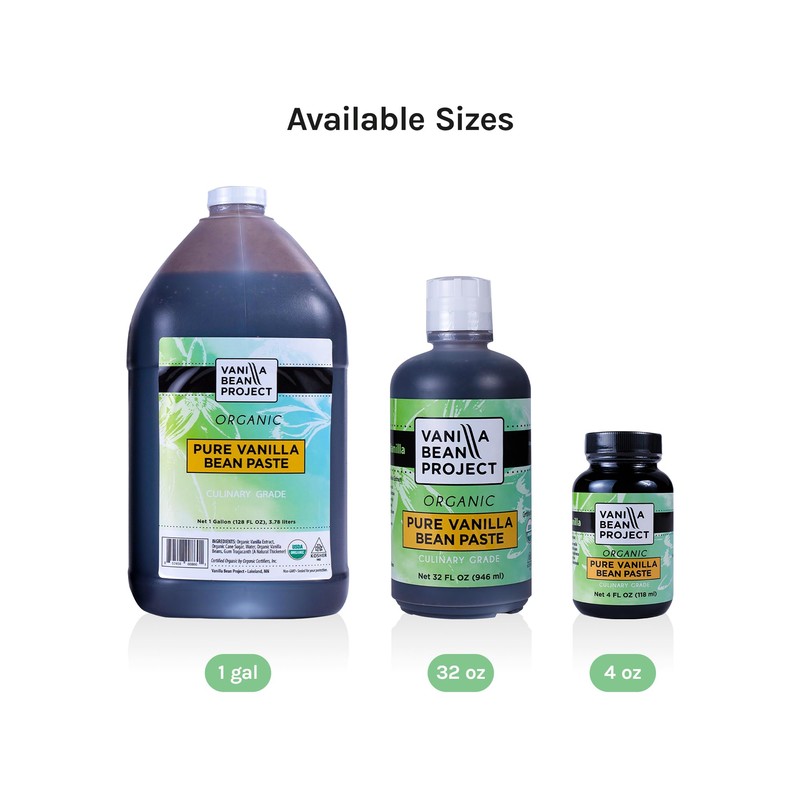 Organic Vanilla Bean Paste | Baking Necessity | Pure Vanilla